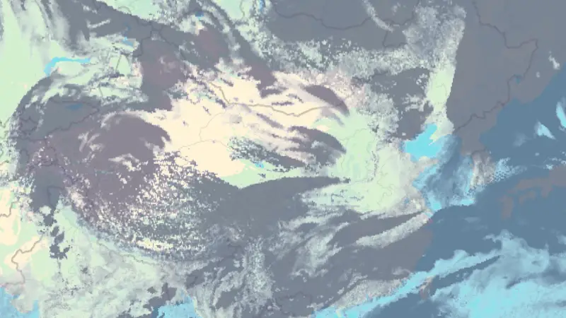 Nubosidad weather map
