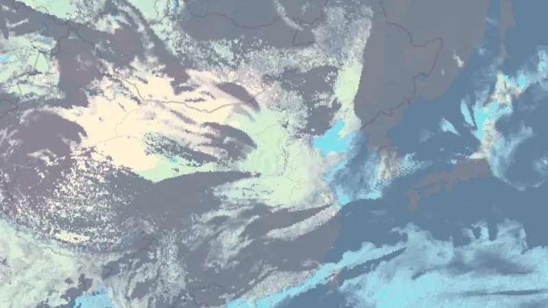 Clouds weather map