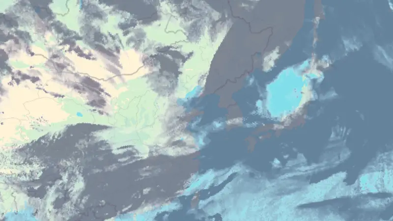 Clouds weather map