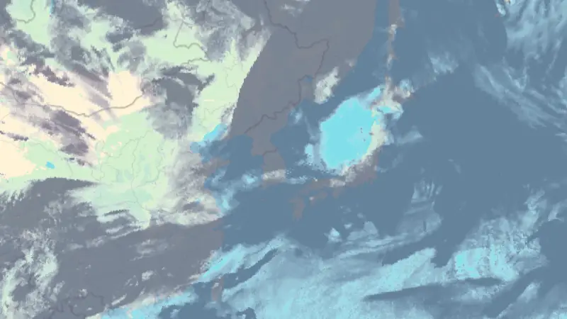 Clouds weather map