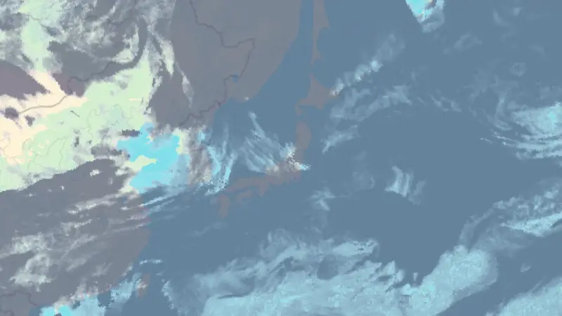Clouds weather map
