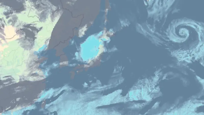 雲量 weather map