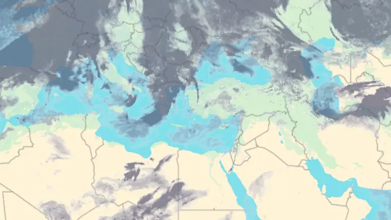 Bulutluluk weather map
