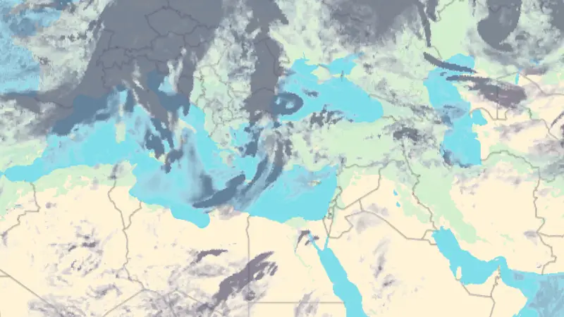 Bulutluluk weather map