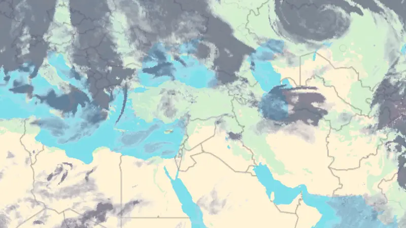Bulutluluk weather map