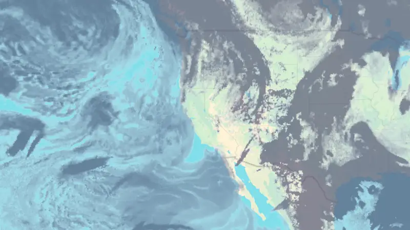 Clouds weather map