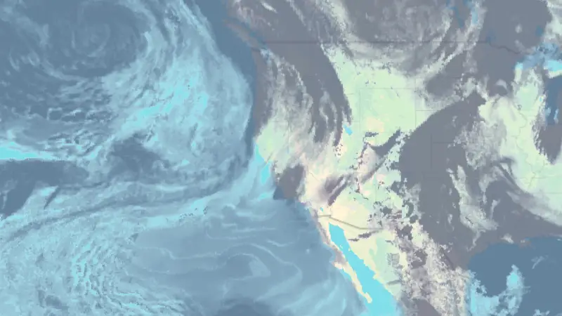 Clouds weather map