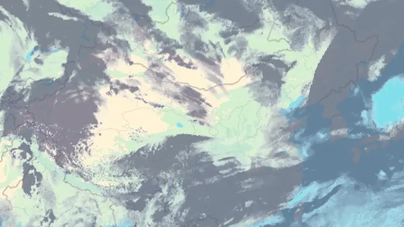 Clouds weather map