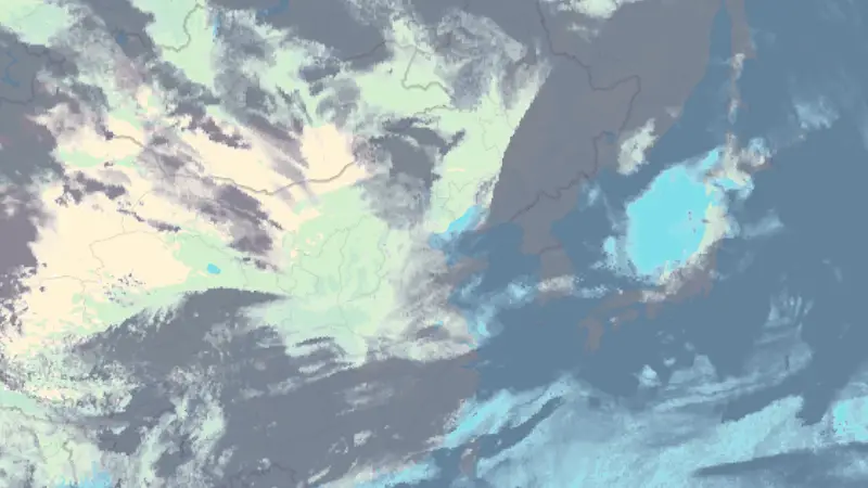 Clouds weather map