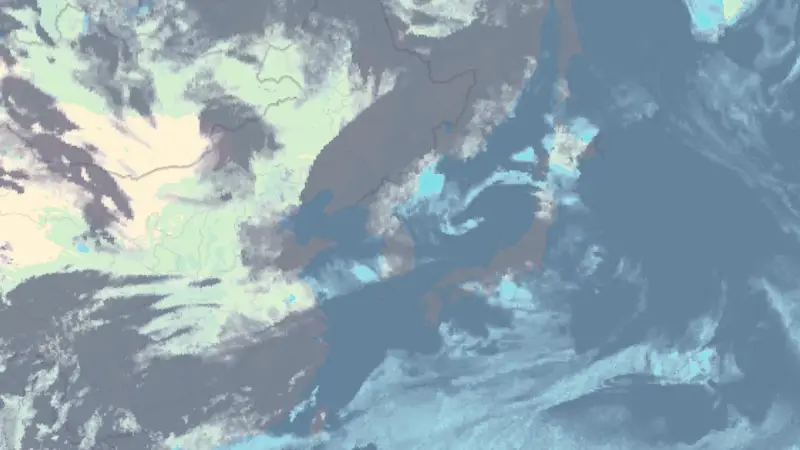 Nébulosité weather map