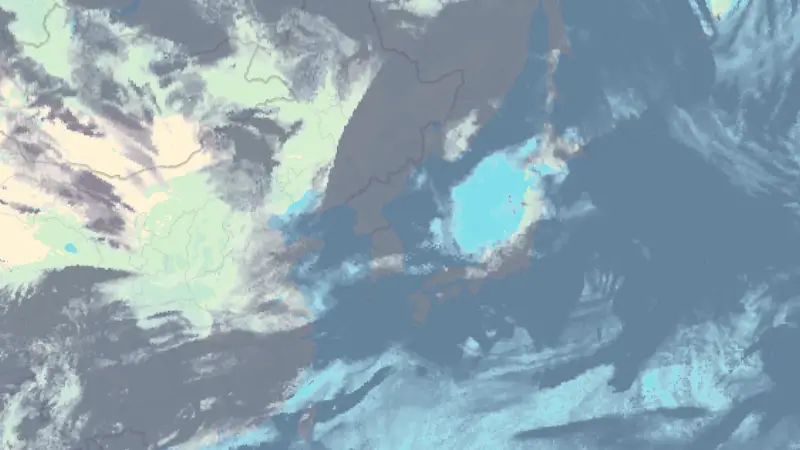 Clouds weather map