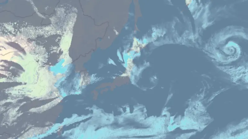 Clouds weather map