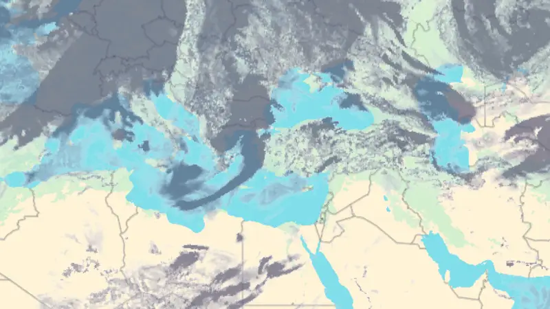 Bulutluluk weather map