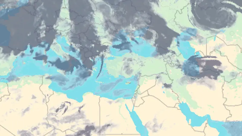 Bulutluluk weather map