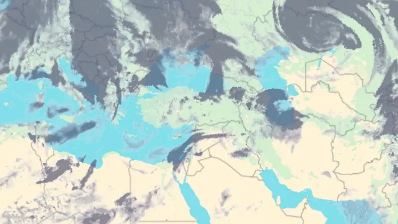 Bulutluluk weather map