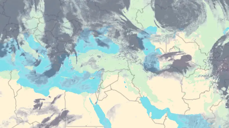 Bulutluluk weather map