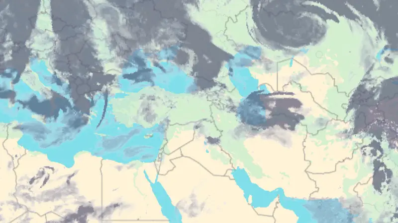 Bulutluluk weather map
