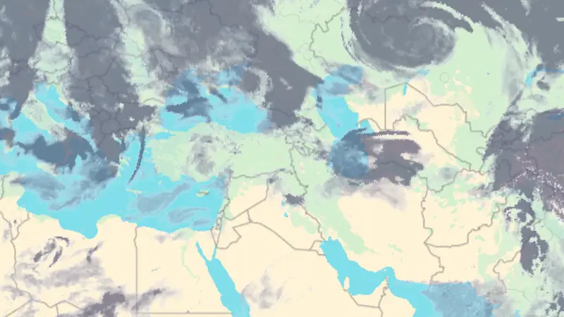 Bulutluluk weather map