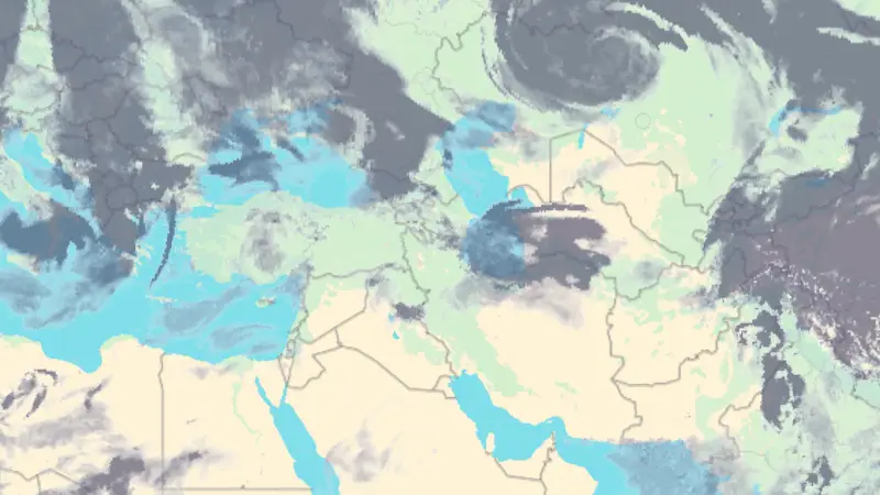 Bewölkung weather map