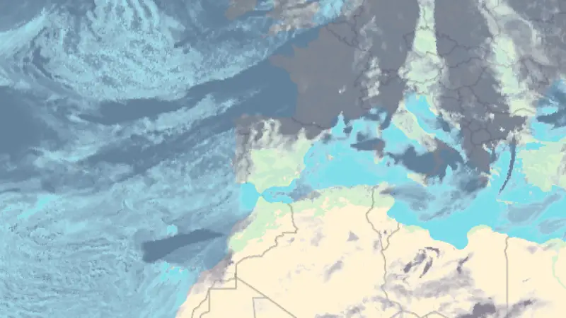 Nubosidad weather map