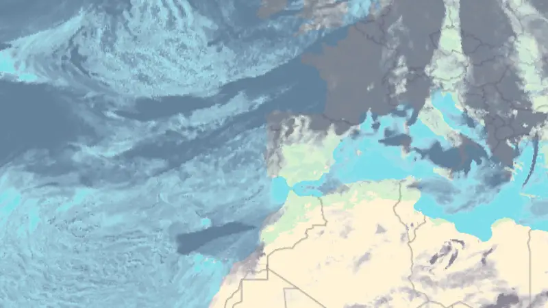 Zachmurzenie weather map