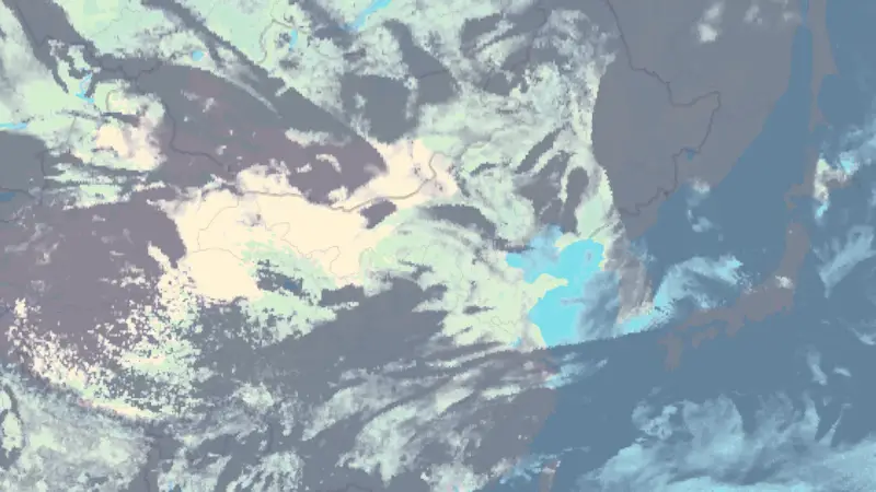 Clouds weather map