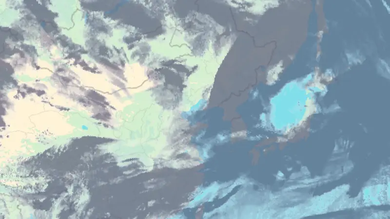 Clouds weather map
