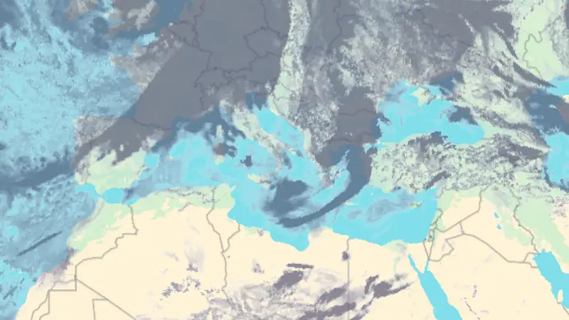 Nuvolosità weather map