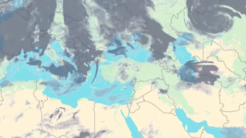 Bulutluluk weather map