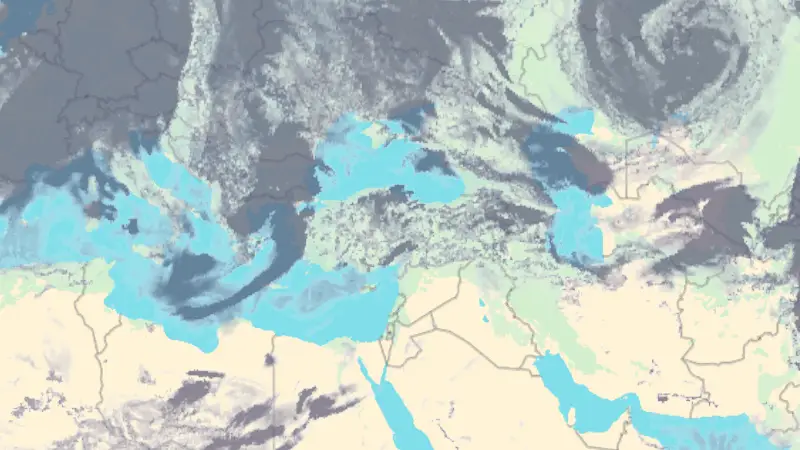 Nuvolosità weather map