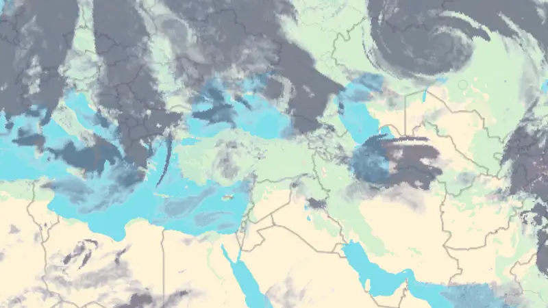 Bulutluluk weather map