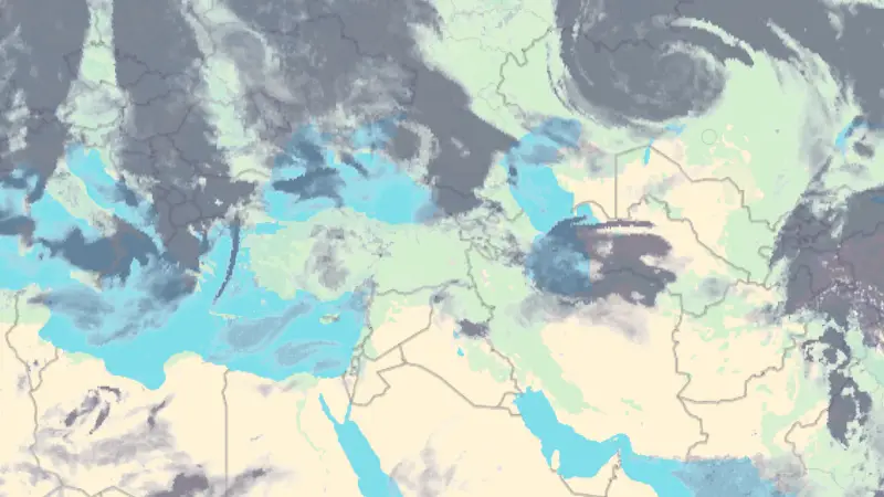 Bulutluluk weather map