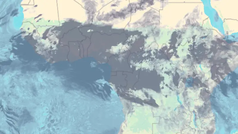 Nuvolosità weather map