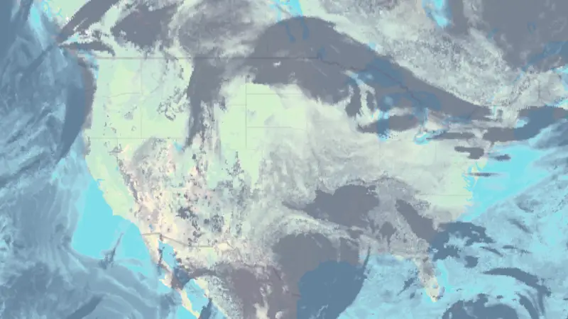Oblačnost weather map