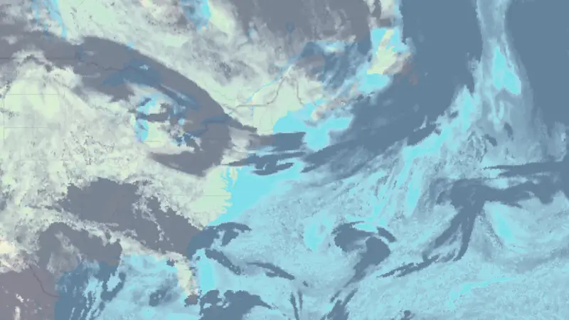 Oblačnost weather map