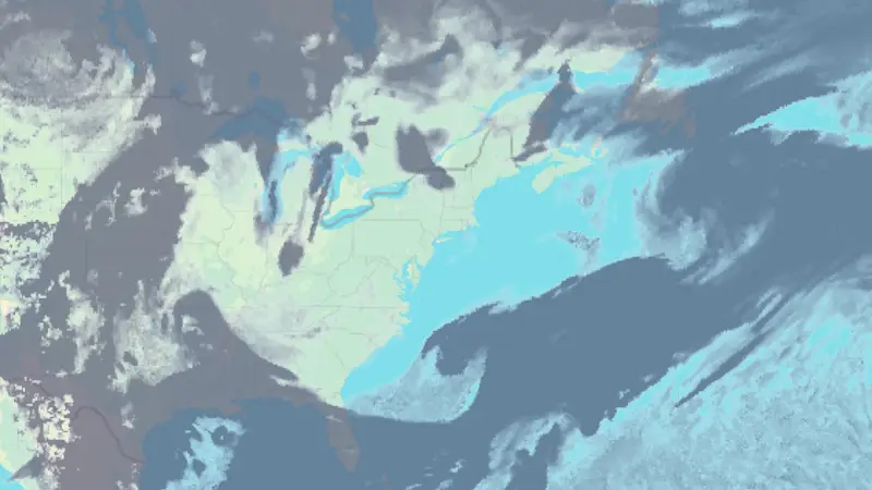 Clouds weather map