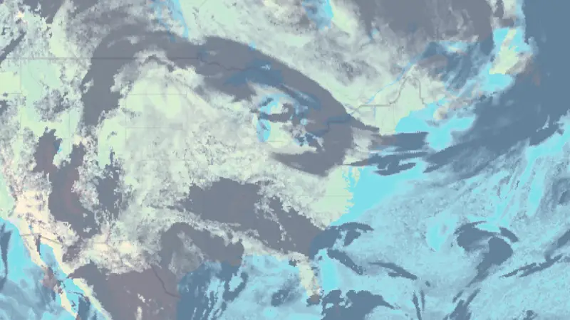 Oblačnost weather map