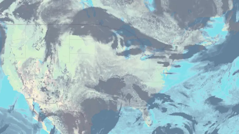 Oblačnost weather map