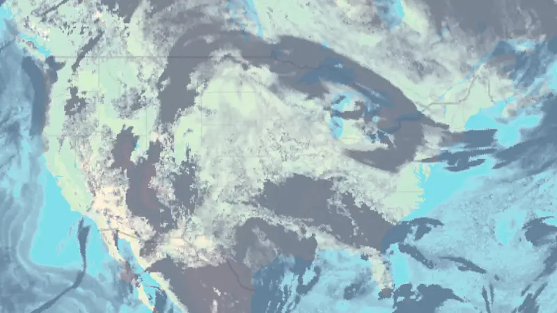 Skyer weather map