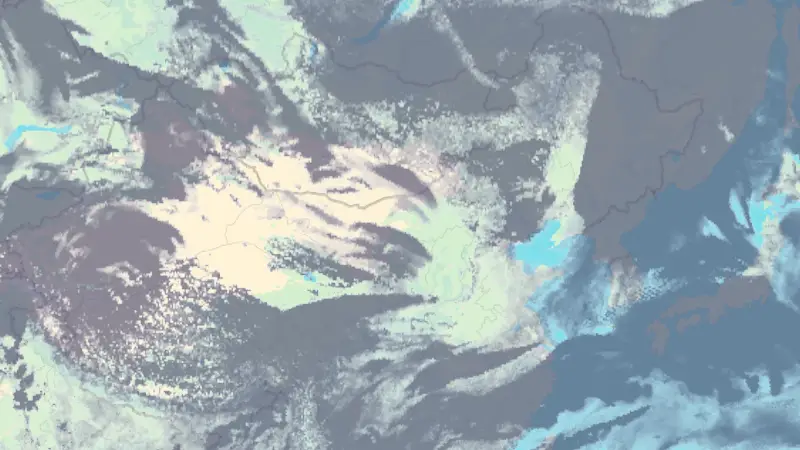 Clouds weather map