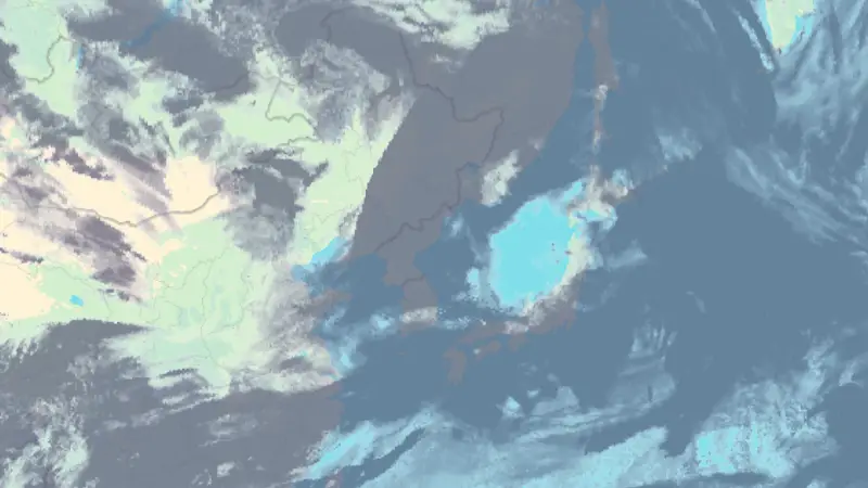 Nébulosité weather map