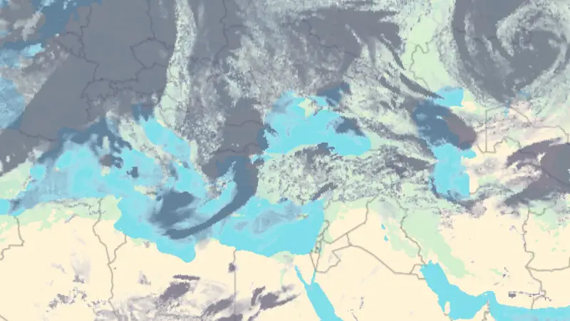 Bulutluluk weather map