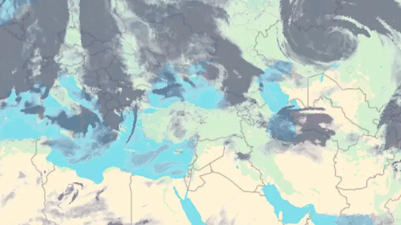 Bulutluluk weather map