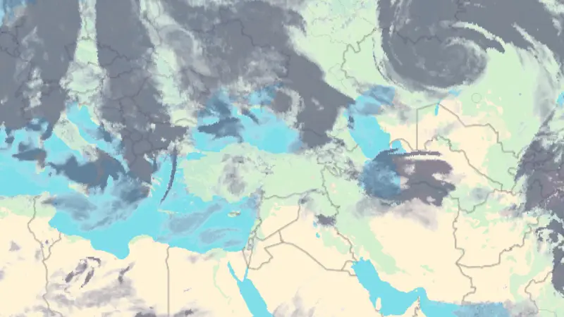 Bulutluluk weather map