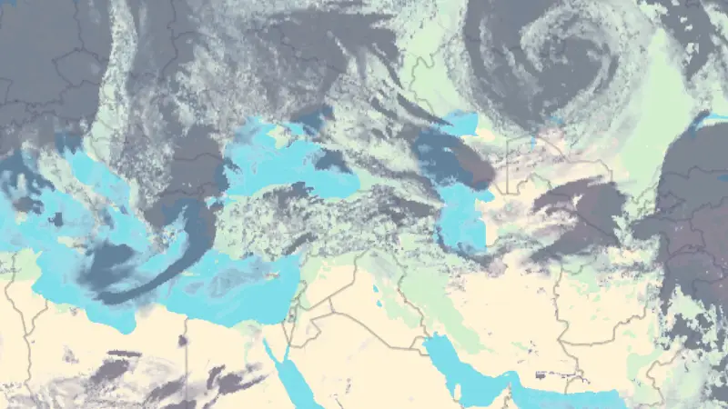 Bulutluluk weather map