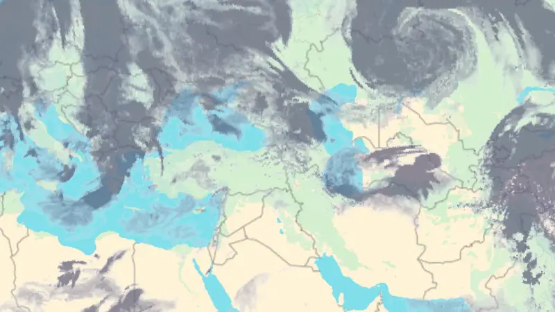 Bulutluluk weather map