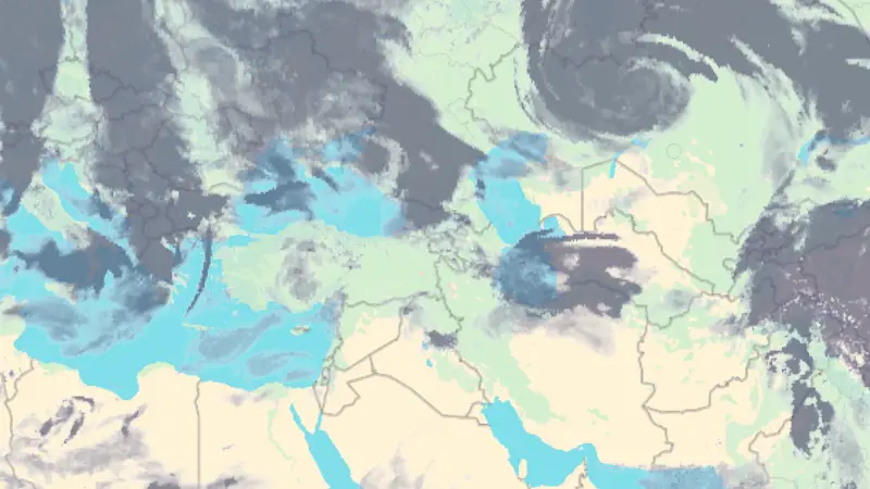 Bulutluluk weather map