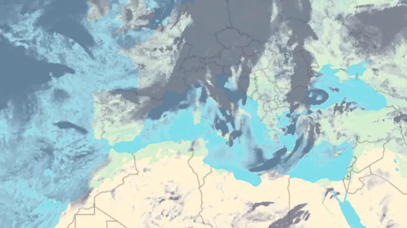 Nuvolosità weather map