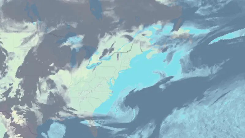 Clouds weather map