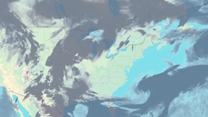 Nubosidad weather map